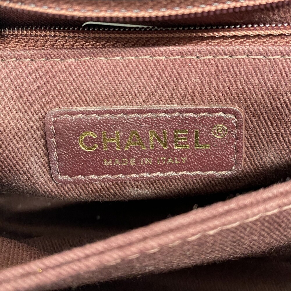 Chanel Matelassé Chain Shoulder Bag with Coco Handle, Caviar Leather, Black, ... - Picture 5 of 12